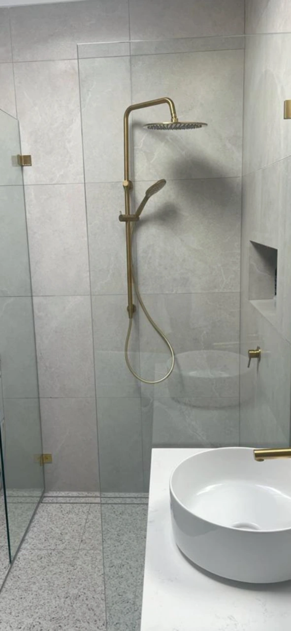 Shower resealing detail, Vincentia job