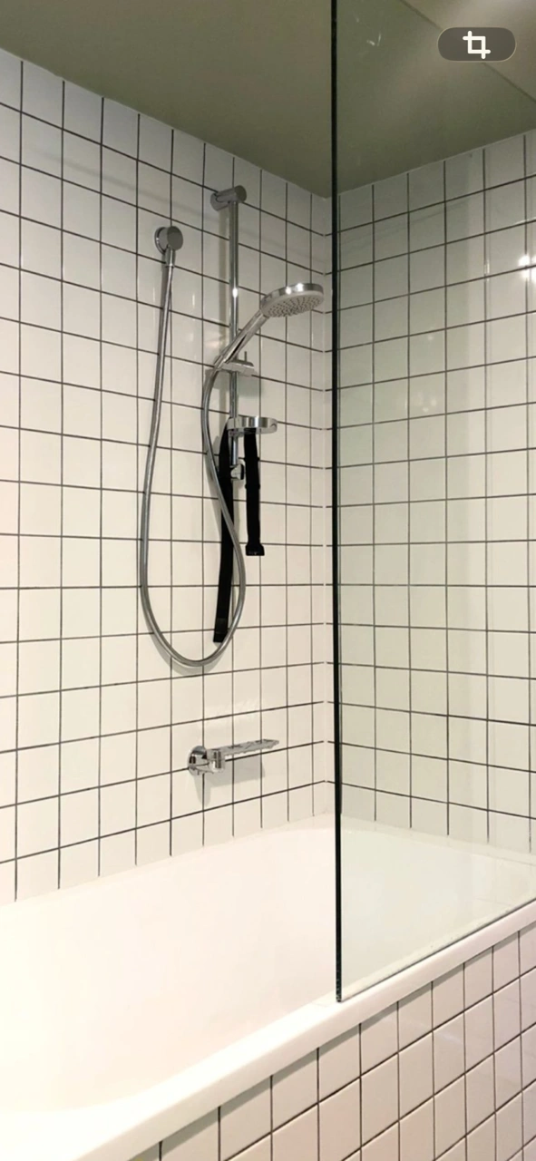 Shower regrouting detail, Nowra job